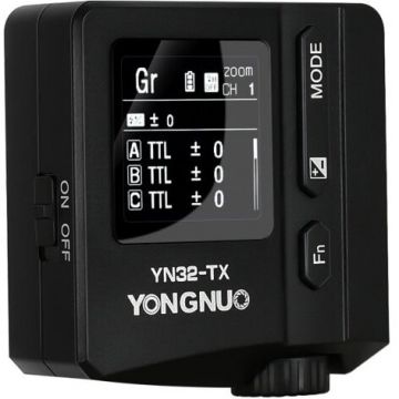Yongnuo Transceiver radio wireless Yongnuo YN32-TX cu TTL Yongnuo Transceiver radio wireless Yongnuo YN32-TX cu TTL