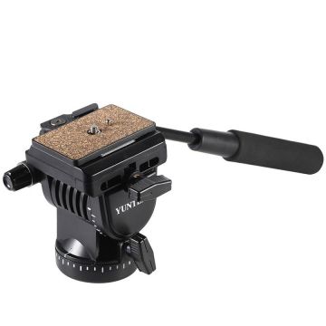 Yunteng Cap trepied Profesional DSLR & video Yunteng YT-950  fluid cu placuta quick-release Yunteng Cap trepied Profesional DSLR & video Yunteng YT-950  fluid cu placuta quick-release