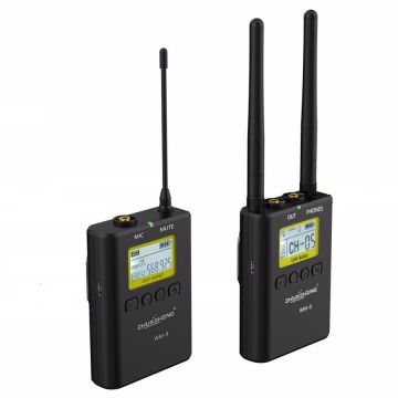 ZhuoSheng KIT Microfon Wireless WM9 pentru camere video ZhuoSheng KIT Microfon Wireless WM9 pentru camere video