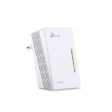 Adaptor powerline TP-Link TL-WPA4220, 300 Mbps, 300 m, control de pe telefon