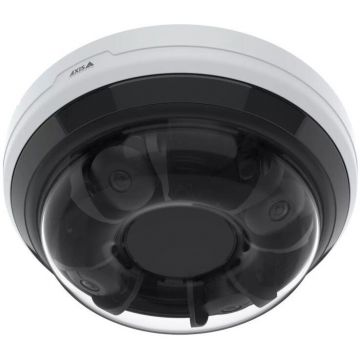 AXIS Camera de supraveghere, Axis, 5 Mp, viziune nocturna, negru/alb