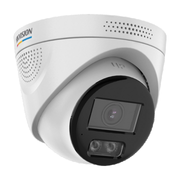 Camera IP, 4MP, lentila 2.8mm, IR 30m, WL 30m ColorVu3, Audio, alarma audio+strobo, PoE - HIKVISION DS-2CD1347G3H-LIUF-SL-2.8mm
