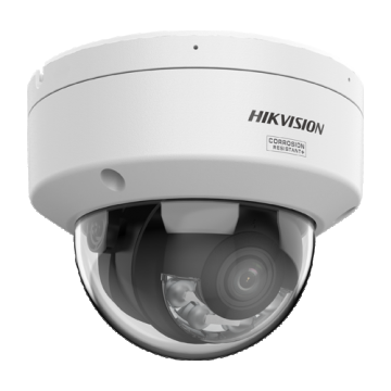 Camera IP 6MP, lentila 2.8mm, IR 30m, WL 30m ColorVu3, 2xMic, Alarma - HIKVISION DS-2CD2167G3-LIS2UY-2.8mm