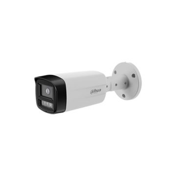 Camera supraveghere exterior cu iluminare duala Dahua HAC-HFW1239TM-IL-A-0360B-S3, 2 MP, 3.6 mm, microfon, detectie miscare