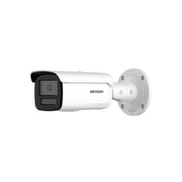 Camera supraveghere exterior IP Hikvision AcuSense DarkFighter DS-2CD2T86G2H-2I(EF), 8 MP, 2.8 mm, IR 60 m, slot card, PoE