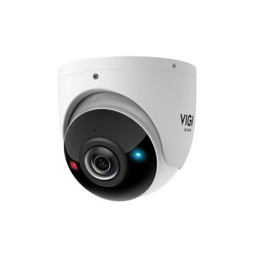 Camera supraveghere IP Dome TP-Link VIGI InSight S485PI, 8 MP, 1.65 mm, IR 20 m, microfon si difuzor, slot card , avertizare luminoasa, panoramic 180 grade, PoE
