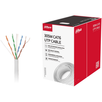 Dahua Cablu UTP CAT6 Dahua PFM920I-6UN-C, cupru, 305 m