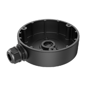 Doza conexiuni pentru camerele tip 'DOME', Neagra - HIKVISION DS-1280ZJ-DM8-Black