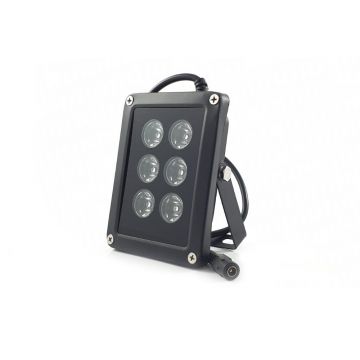 Iluminator IR de exterior Acvil IR6-15, 30 m, 15 grade Iluminator IR de exterior Acvil IR6-15, 30 m, 15 grade