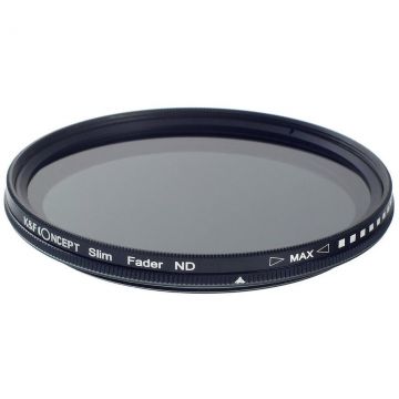 K&F Concept Filtru K&F Concept Variable Fader NDX 43mm ND2-ND400 KF01.1104 K&F Concept Filtru K&F Concept Variable Fader NDX 43mm ND2-ND400 KF01.1104