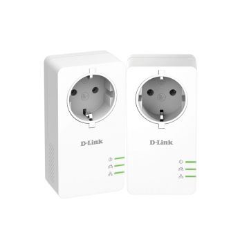 Kit adaptor powerline D-Link DHP-P601AV, 1 port, 1000 Mbps, priza AC, plug and play Kit adaptor powerline D-Link DHP-P601AV, 1 port, 1000 Mbps, priza AC, plug and play