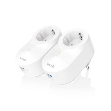 Kit adaptor powerline Gigabit Tenda PH6KIT, 2-86MHz, 1000 Mbps, plug and play