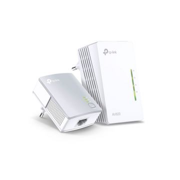 Kit adaptor powerline TP-Link TL-WPA4220KIT, 300 Mbps, 300 m, control de pe telefon Kit adaptor powerline TP-Link TL-WPA4220KIT, 300 Mbps, 300 m, control de pe telefon