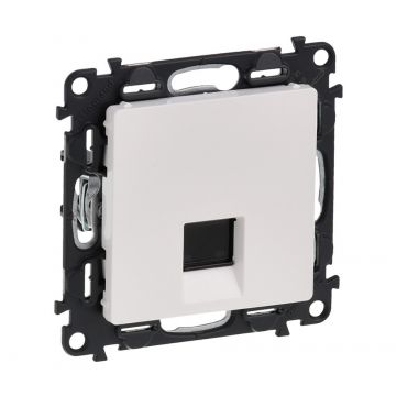 Priza date RJ45 CAT 6 Legrand, incastrata, alba Priza date RJ45 CAT 6 Legrand, incastrata, alba