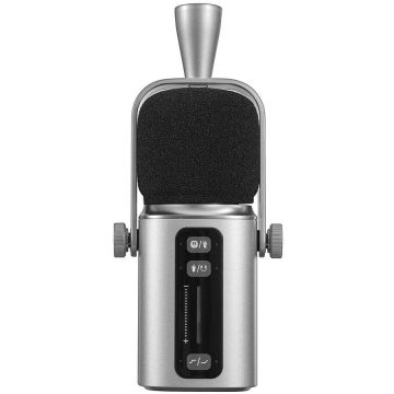 SARAMONIC Microfon dinamic de transmisie Saramonic XLR,  USB-C, 3.5mm, dinamic cardioid, Negru-Argintiu SARAMONIC Microfon dinamic de transmisie Saramonic XLR,  USB-C, 3.5mm, dinamic cardioid, Negru-Argintiu