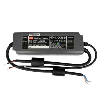 Sursa alimentare MeanWell PWM-120-24KN, 1 canal, 120 W, 24/5A, protocol KNX, protectie supratensiune Sursa alimentare MeanWell PWM-120-24KN, 1 canal, 120 W, 24/5A, protocol KNX, protectie supratensiune