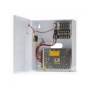 Sursa de alimentare in comutatie GNV GNV-1205-09F, 9 canale, 12 Vcc, 5 A Sursa de alimentare in comutatie GNV GNV-1205-09F, 9 canale, 12 Vcc, 5 A