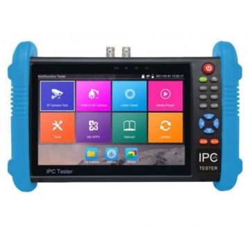 Tester CCTV profesional T-9800ADH+, 7 inch, 4 K, WiFi Tester CCTV profesional T-9800ADH+, 7 inch, 4 K, WiFi