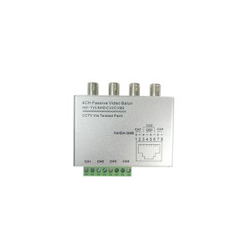 Video balun pasiv Acvil B403, 4 canale Video balun pasiv Acvil B403, 4 canale