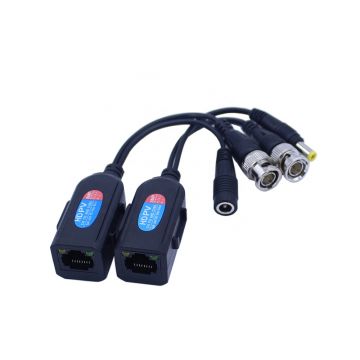 Video balun pasiv cu alimentare LLT-B213, CVI/TVI/AHD/CVBS, BNC in RJ45, 1 canal, 8 MP, pret/set Video balun pasiv cu alimentare LLT-B213, CVI/TVI/AHD/CVBS, BNC in RJ45, 1 canal, 8 MP, pret/set