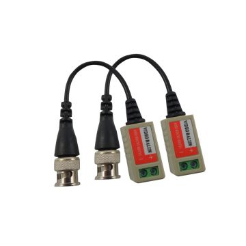 Video balun pasiv LLT-202A, 2 MP, PRET/SET Video balun pasiv LLT-202A, 2 MP, PRET/SET