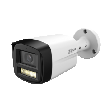 Camera Dahua Bullet 4K Smart Dual Light, microfon, IR 40m, IP67, HAC-HFW1801TLM-IL-A-0360B-S3