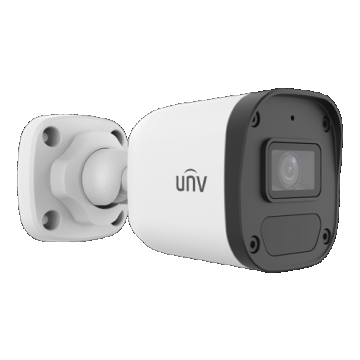 Camera IP 4MP, lentila 2.8mm, Smart IR 30m, Mic, PoE, IP67- UNV IPC2124LB-AF28-ECO