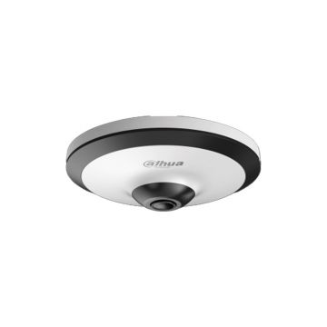 Camera supraveghere Dome interior HDCVI Dahua HAC-EW2501, 5 MP, 1.4 mm fisheye, IR 10 m, microfon, 12V