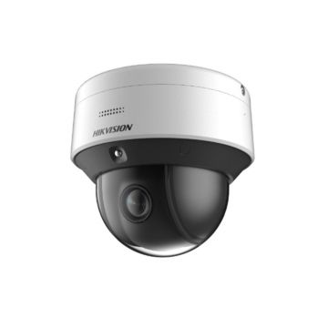 Camera supraveghere exterior IP Speed Dome PTZ Hikvision DarkFighter DS-2DE3C210IX-DE(C1)(T5), 2 MP, 2.8-28 mm, IR 50 m, microfon si difuzor, slot card, PoE