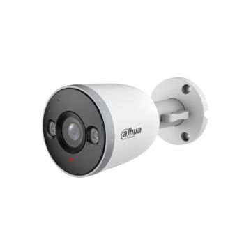 Camera supraveghere exterior WiFi cu iluminare duala Dahua F5D-IL, 5 MP, 2.8 mm, 2.4 GHz, Wi-Fi, IR/lumina calda 30 m, microfon, slot card