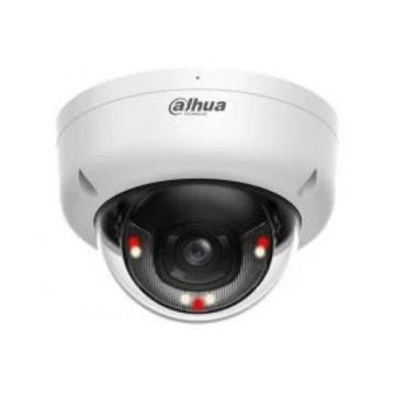 Camera supraveghere IP Dome cu iluminare duala Dahua IPC-HDBW1239E1-A-IL-0280B-S6, 2 MP, 2.8 mm, IR / lumina alba 30 m, microfon, PoE
