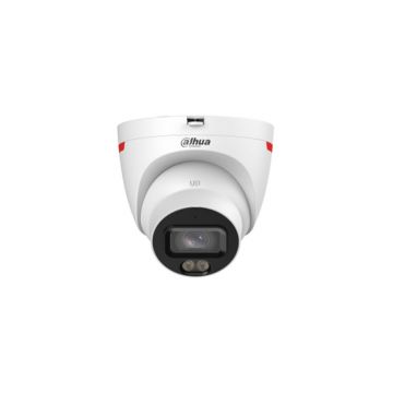 Camera supraveghere IP Dome Dahua WizSense IPC-HDW2649T-S-LED-0280B-PRO, 6 MP, 2.8 mm, lumina alba 30 m, slot card, PoE