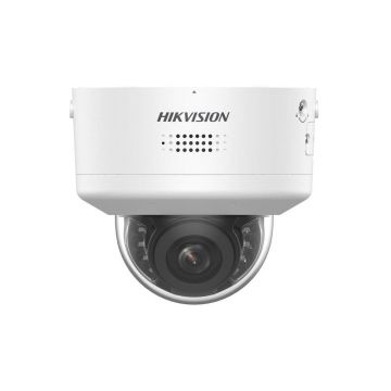 Camera supraveghere IP Dome PTRZ motorizata cu iluminare duala Hikvision ColorVu DS-2CD2787G2H-LIPTRZS2U/SL(2.8-12MM), 8 MP, 2.8-12 mm, IR/lumina alba 40 m, microfon si difuzor incorporat, slot card, stroboscop, PoE