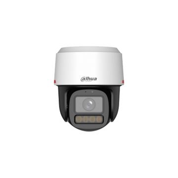 Camera supraveghere rotativa IP PT Dahua WizSense DH-IPC-PT2449C1-S-PV-PRO, 4 MP Color, 3.6 mm, lumina calda 30 m, auto-tracking, microfon si difuzor, avertizare luminoasa si sonora, slot card, PoE
