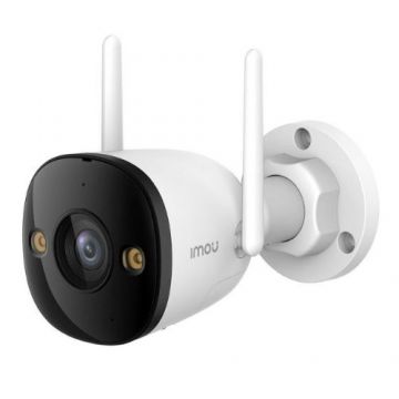 Camera Wi-Fi Imou Bullet 3, Lentila 2.8mm, 3MP, Iluminare duala 30m, Alarma acustica si vizuala, MicroSD, IP67, IPC-S3EP-3M0WE