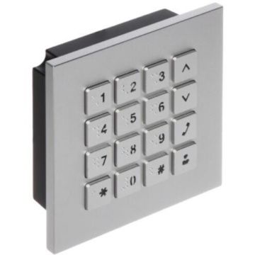 Dahua Modul tastatura cod acces Dahua, VTO4202F-MK, Argintiu