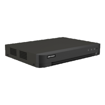 DVR AcuSense 8 ch., 5MP + 8 ch. IP 4K, Audio bidirectional, Alarma, 1U - HIKVISION iDS-7208HUHI-M1-XT(4A+8/4ALM)