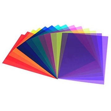 Generic Pachet filtre gel corectie lumina 40x50cm