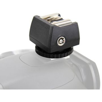 JJC Adaptor patina blitz, JJC-8, patina sincron pc-sync universala