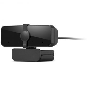 Lenovo Camera web Lenovo Essential Gen 2, Full HD 1920 x 1080 px, USB 2.0, dimensiuni 57 x 90 x 55 mm, Neagra