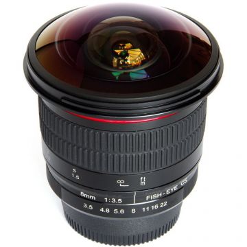 Meike Obiectiv manual Meike, 8mm, F3.5,  Fisheye, pentru Nikon Z-Mount, Negru