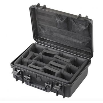 Plastica&nbsp;Panaro Hard case Negru MAX430CAMORG pentru echipamente de studio