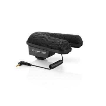 Sennheiser Microfon Sennheiser MKE 440, Condensator stereo, Filtru low pass integrat, Negru