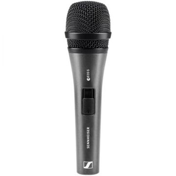Sennheiser Sennheiser E 835-S - vocal, dynamic, cardioid microphone with on-off switch