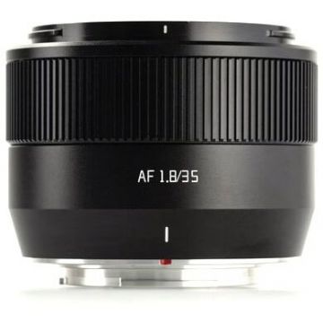 TTArtisan Obiectiv AutoFocus TTArtisan 35mm, F1.8 Mark II APS-C STM, Sony E, Negru