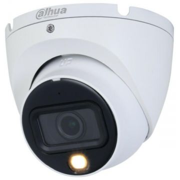 Camera analog Dahua Dome 4K 8MP, Smart Dual Light, Full-color, IR 20 m, lentila 2.8 mm, microfon - HAC-HDW1801TLM-IL-A-0280B-S2