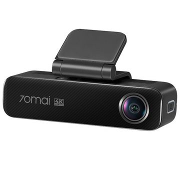 Camera auto 70Mai M800, 4K, WiFi, GPS, HDR, ADAS, unghi 146 grade, preinregistrare, night vision, memorie interna 128 GB, microfon si difuzor, detectie coliziune, control prin aplicatie
