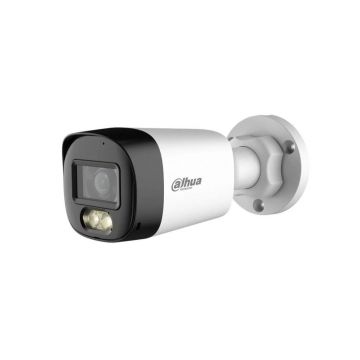 Camera de exterior HDCVI Dahua HAC-HFW1500RL-IL-A-0280B-S3, 5MP, Iluminare duala, Audio, IP67