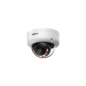 Camera IP Dahua 6MP, Smart Dual Light 30m, lentila fixa 2.8mm, microfon, PoE, IP67, IK08 - IPC-HDBW1639E1-A-IL-0280B-S6