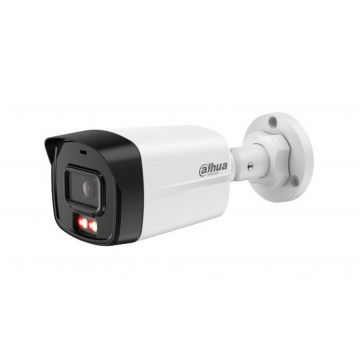 Camera IP Dahua, ECO Series, 2MP, lentila 2.8mm, Iluminare duala, Microfon, PoE, IP67 - IPC-B1E29-A-IL-0280B-S2
